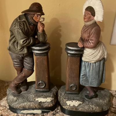 Fisherman book ends