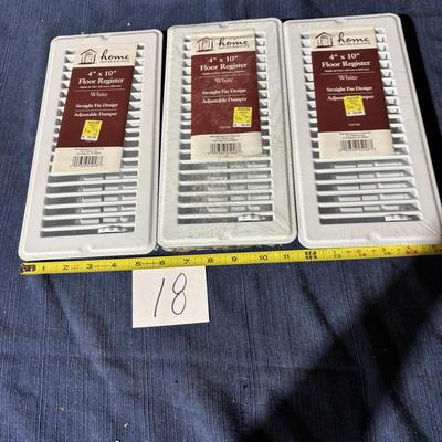 Floor Register Lot