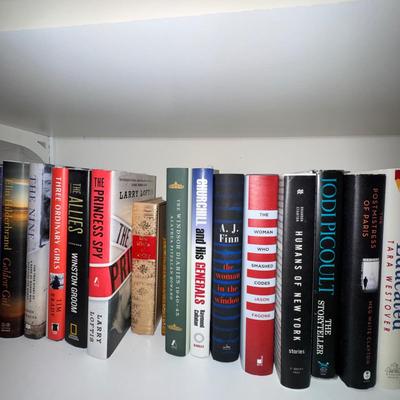 1065 Large LOT of Hardback Novels