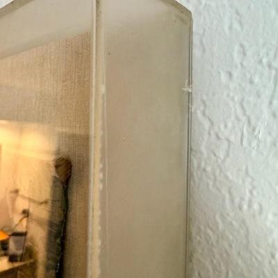 Very Large Antique Japanese Scroll In Plexiglass