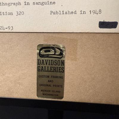 Authentic Henri Matisse Lithograph