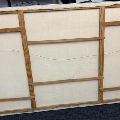 Large Rare Original Oil Painting by Bill Tolley - London c1970