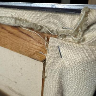 Large Rare Original Oil Painting by Bill Tolley - London c1970