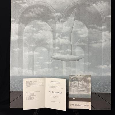 Original Pier Enrico Guzzi On Panel Art - Artist signed