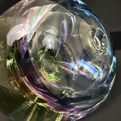 Kit Karbler & Michael David Art Glass Sculpture - Signed