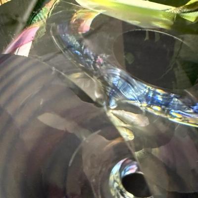 Kit Karbler & Michael David Art Glass Sculpture - Signed