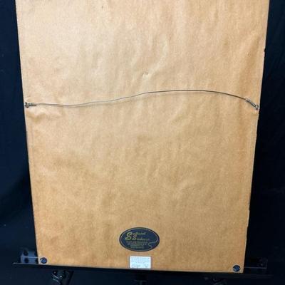 Rare Original Mariano Ortuzar Watercolor Painting