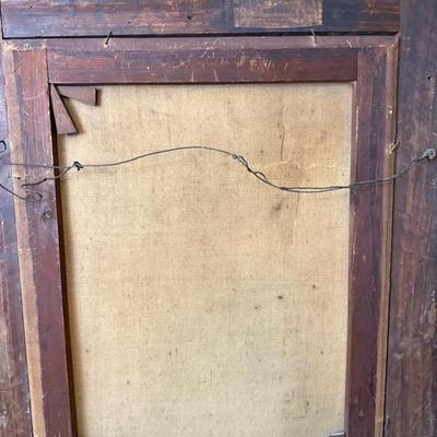 19th Century George Washington Oil on Canvas