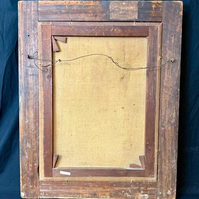 19th Century George Washington Oil on Canvas