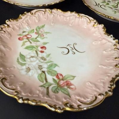 Antique 1892 Limoges France China - 13 Pieces