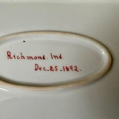 Antique 1892 Limoges France China - 13 Pieces