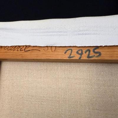 Original Hal Singer Oil Painting on Canvas