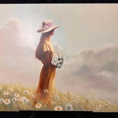 Original Hal Singer Oil Painting on Canvas