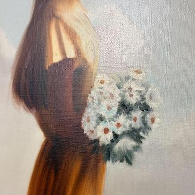 Original Hal Singer Oil Painting on Canvas