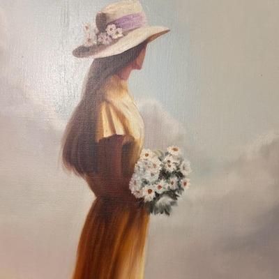 Original Hal Singer Oil Painting on Canvas