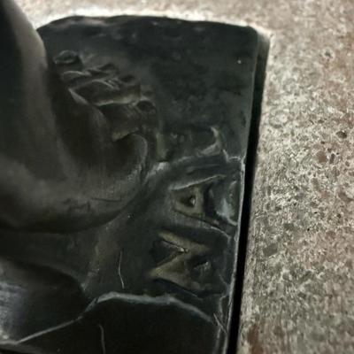 1930’s Art Deco Max Le Verrier French Bronze Javelin Thrower