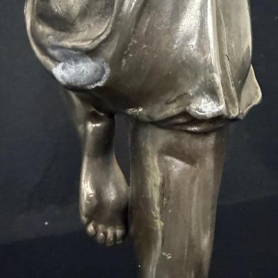 1930’s Art Deco Max Le Verrier French Bronze Javelin Thrower