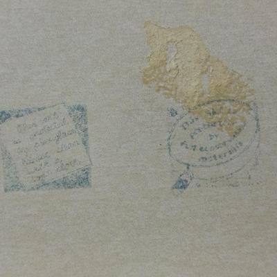 Original Karen Guzak Abstract 'Garden of the Gods' 1979