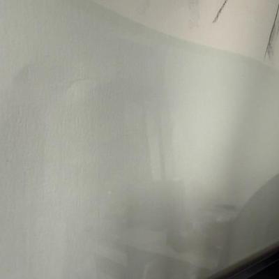 Pegge Hooper Signed Drawing - Hawaiian Woman with Lei