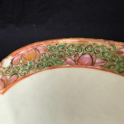 Antique Chinese Export Rose Medallion Porcelain Bowl