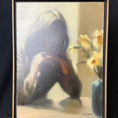 Original Hal Singer Oil on Canvas