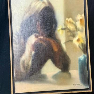 Original Hal Singer Oil on Canvas