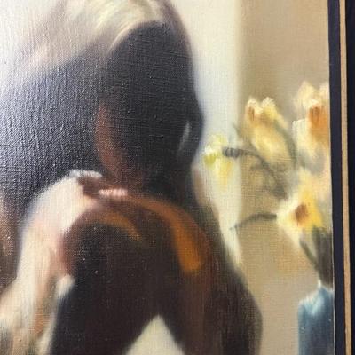 Original Hal Singer Oil on Canvas