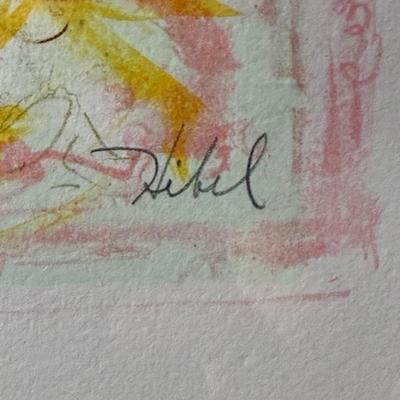 Original Edna Hibel Signed Serigraph