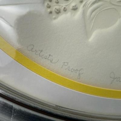 Mid Century Artist Proof Arline Sherman Original