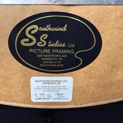 Mid Century Artist Proof Arline Sherman Original