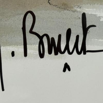 Atelier Michel Boulet Signed Poster