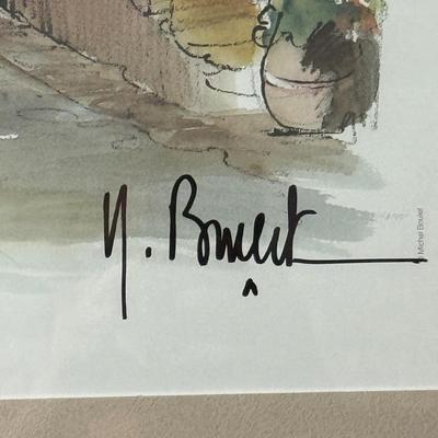 Atelier Michel Boulet Signed Poster