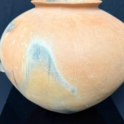 California Pottery Vessel with 2 handles - 10” tall