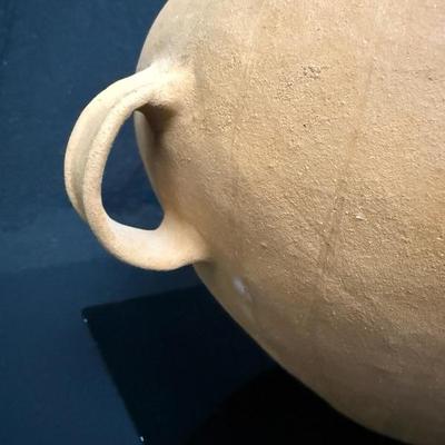 California Pottery Vessel with 2 handles - 10” tall