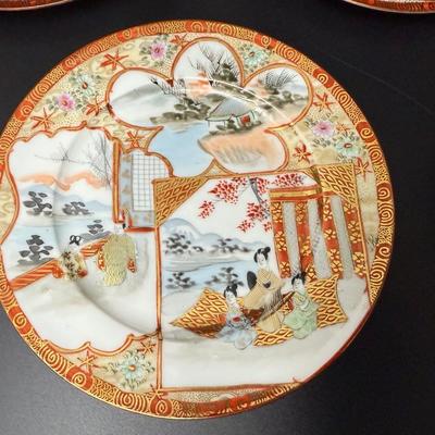 Japanese Kutani Ware Set c1910