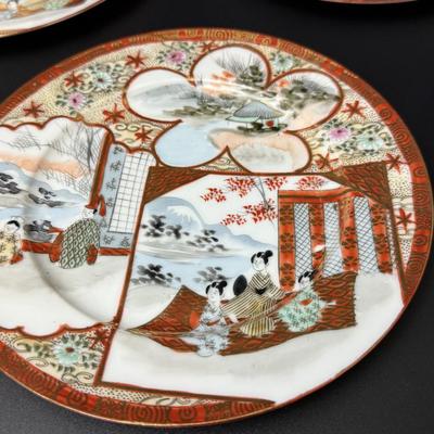 Japanese Kutani Ware Set c1910