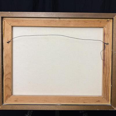 Original Oil on Canvas Painting - Artist Birgit