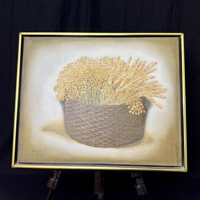 Original Oil on Canvas Painting - Artist Birgit