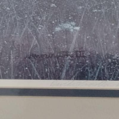 "Dr. Pierce's" by David Knowlton- Double Signed Print Framed Under Glass