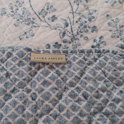 LOT 1: Art Deco Style Queen Sized Bedframe with Laura Ashley Bedding Set