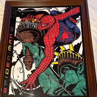 Sale Photo Thumbnail #269: Appears to be done in marker.18.5 x 22.5