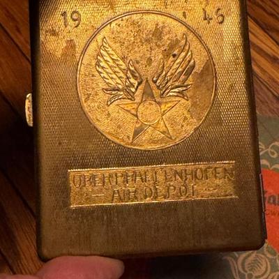 German Cigarette Case & Brochure