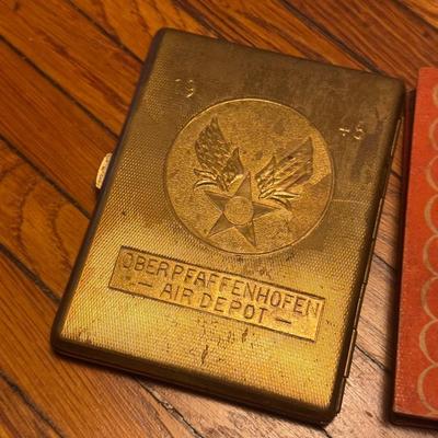 German Cigarette Case & Brochure