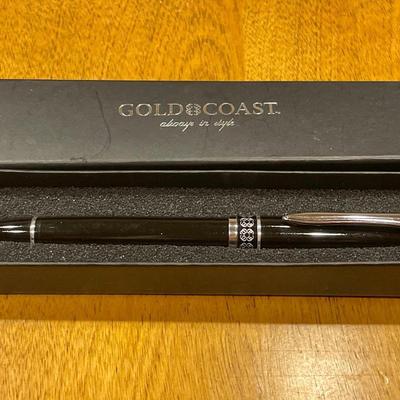 Gold Coast black pen