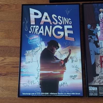Five Cast-Signed & Framed Window Card Posters (E-BBL)