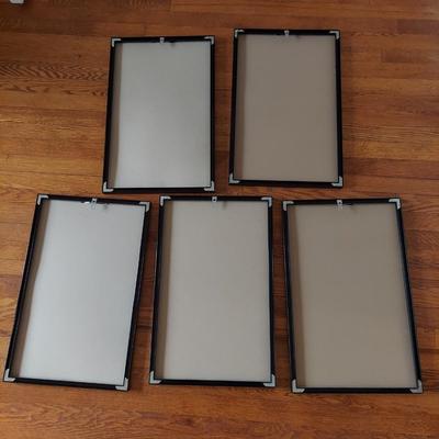 Five Cast-Signed & Framed Window Card Posters (E-BBL)