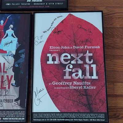 Five Cast-Signed & Framed Window Card Posters (E-BBL)