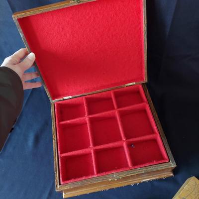 Three Wooden Boxes w/ Inlay (DR-BBL)