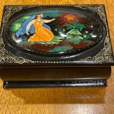 Russian laquerware boxes