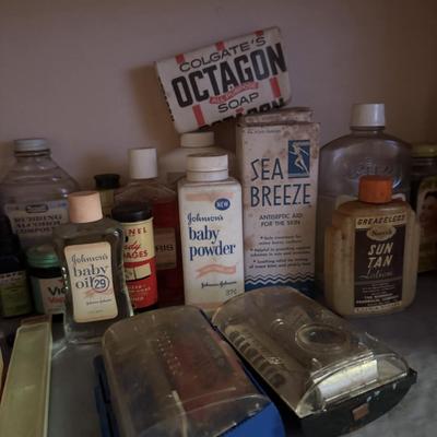 Vintage Medicine Chest Items